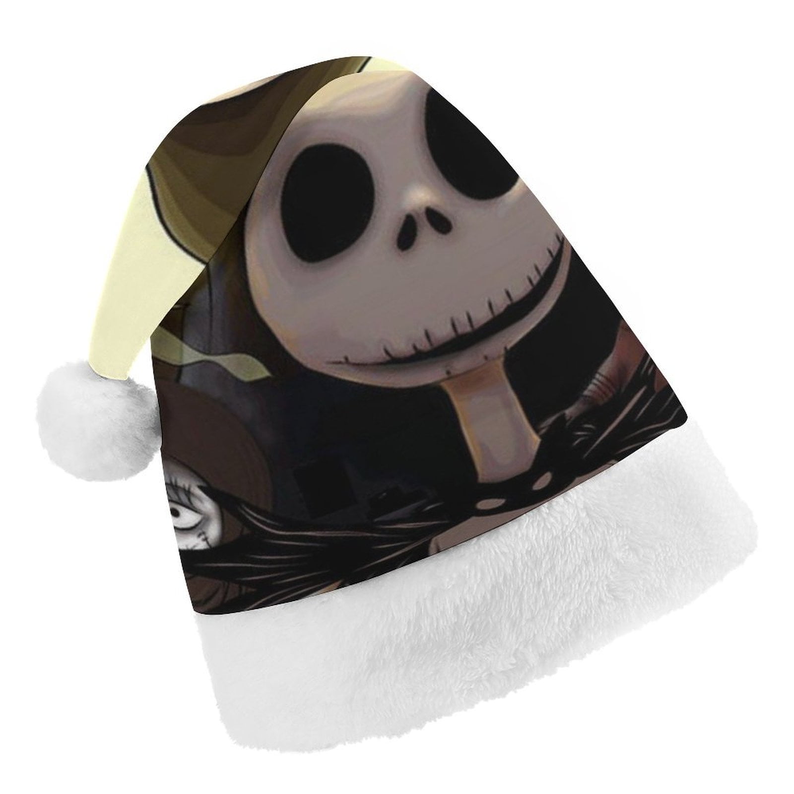 The Nightmare Before Christmas Christmas Hat for Adult And Kids Xmas Decor Ornaments Christmas New Year Festive Holiday Party Supplies Plush Santa Claus Hats